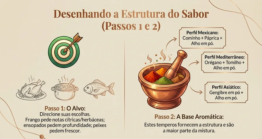 Desenhando a Estrutura do Sabor